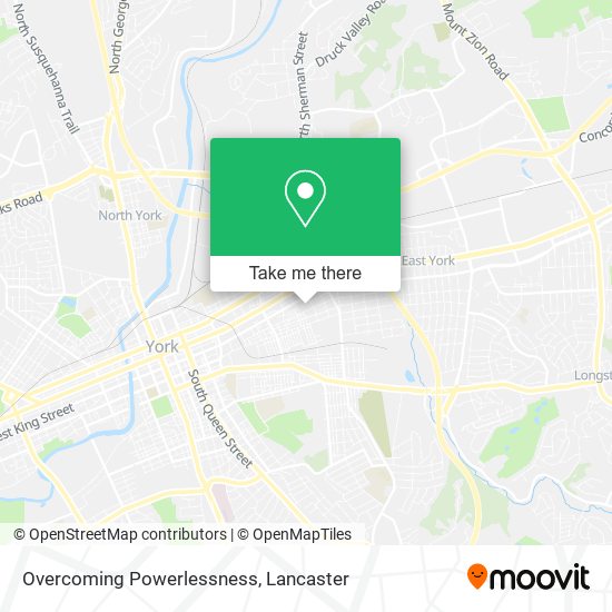 Mapa de Overcoming Powerlessness