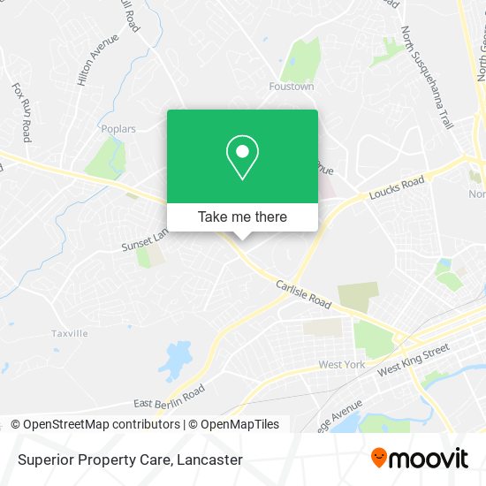 Superior Property Care map