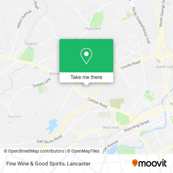 Mapa de Fine Wine & Good Spirits