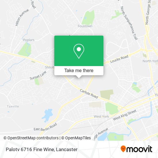 Palotv 6716 Fine Wine map