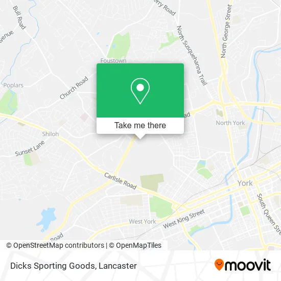 Dicks Sporting Goods map