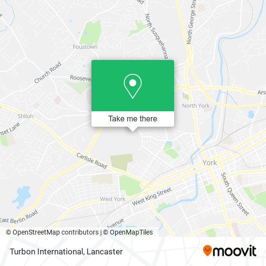 Mapa de Turbon International