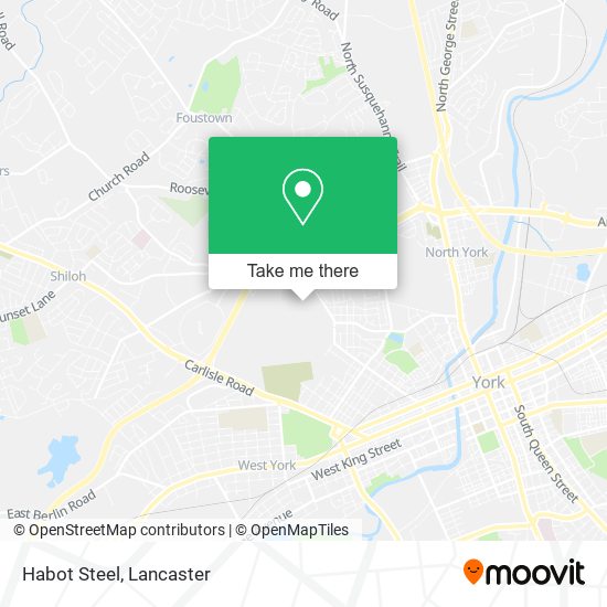 Mapa de Habot Steel