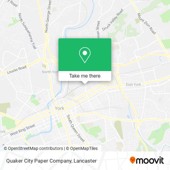 Quaker City Paper Company map
