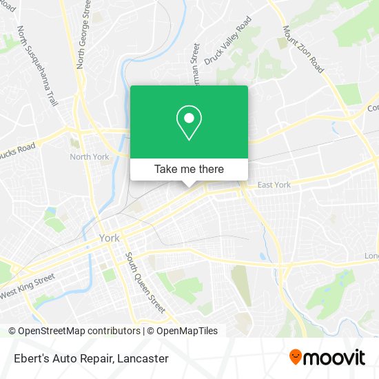 Mapa de Ebert's Auto Repair