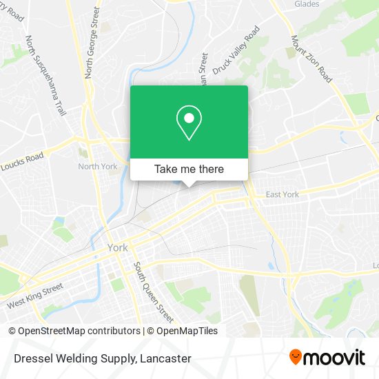 Mapa de Dressel Welding Supply