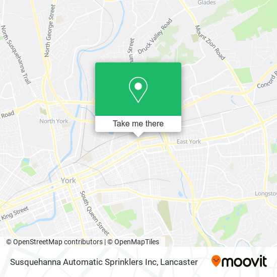 Susquehanna Automatic Sprinklers Inc map