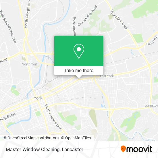 Master Window Cleaning map