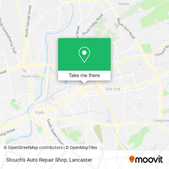 Mapa de Stouch's Auto Repair Shop