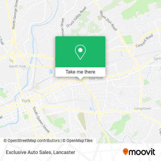 Mapa de Exclusive Auto Sales