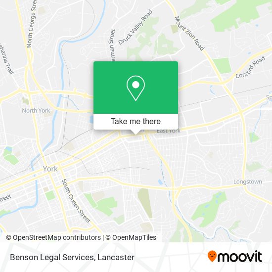 Benson Legal Services map
