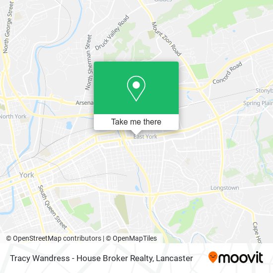 Tracy Wandress - House Broker Realty map