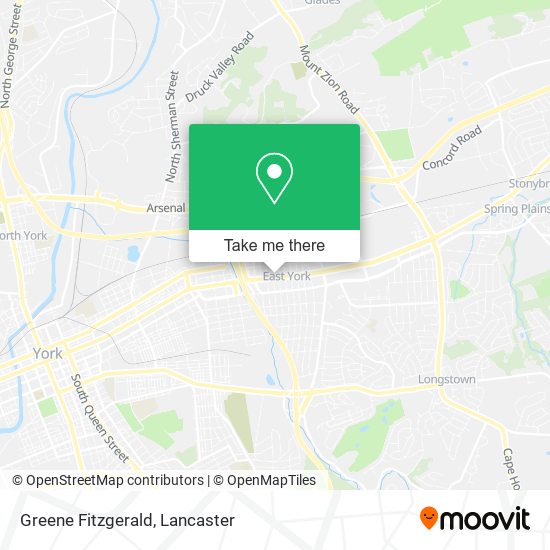Greene Fitzgerald map