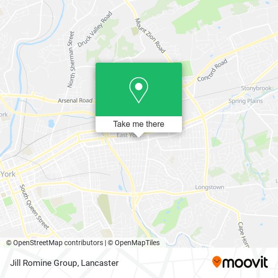 Jill Romine Group map