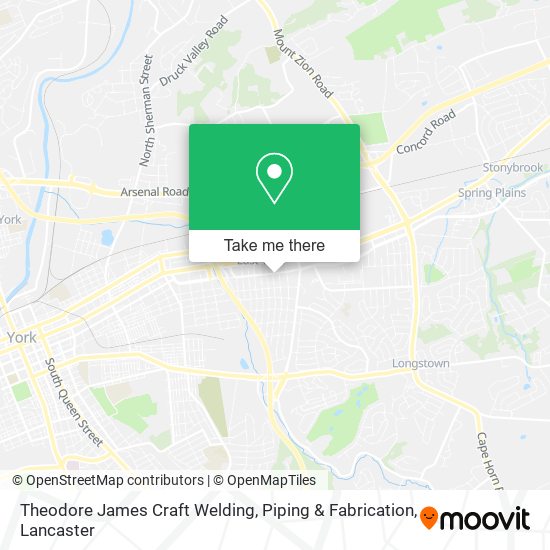 Theodore James Craft Welding, Piping & Fabrication map