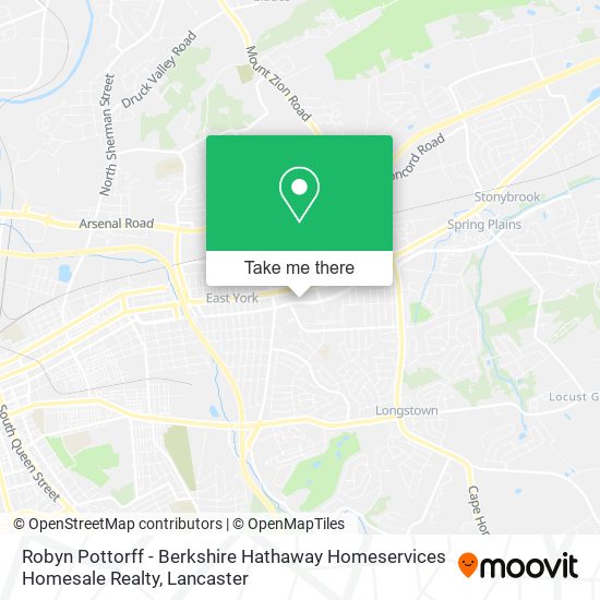 Robyn Pottorff - Berkshire Hathaway Homeservices Homesale Realty map