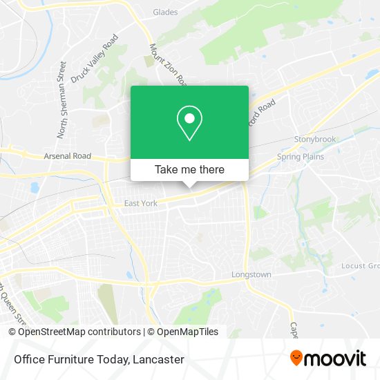 Mapa de Office Furniture Today