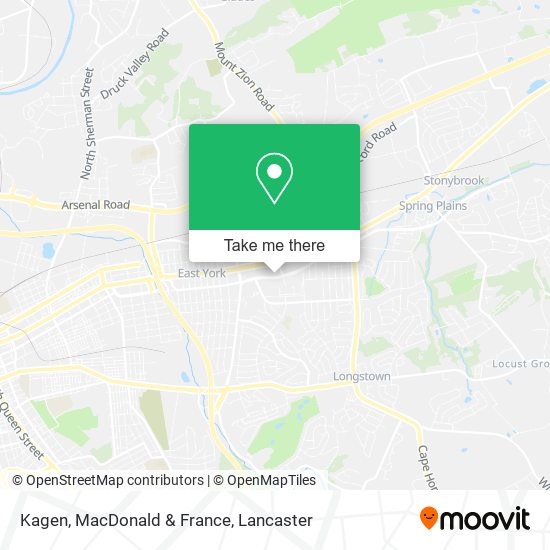 Kagen, MacDonald & France map