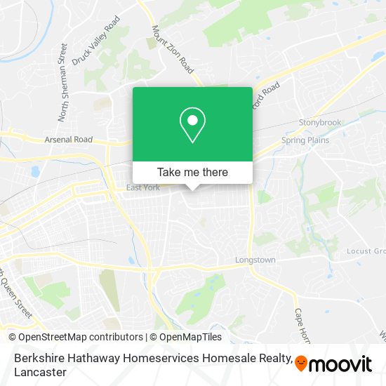 Berkshire Hathaway Homeservices Homesale Realty map