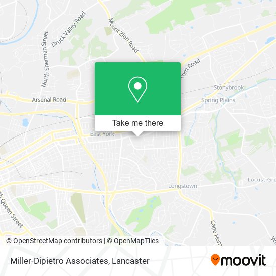 Miller-Dipietro Associates map