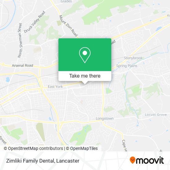 Mapa de Zimliki Family Dental