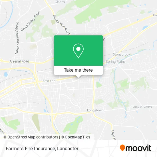 Farmers Fire Insurance map