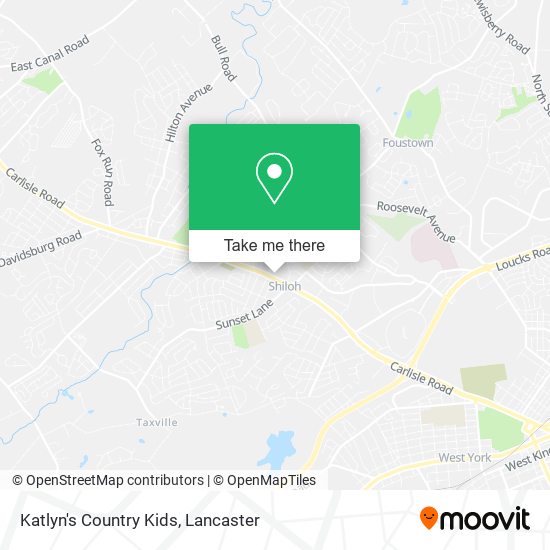 Katlyn's Country Kids map