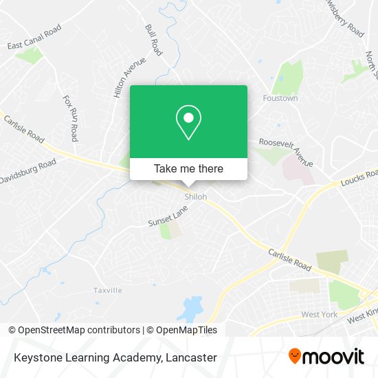 Mapa de Keystone Learning Academy