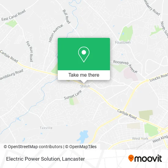 Electric Power Solution map
