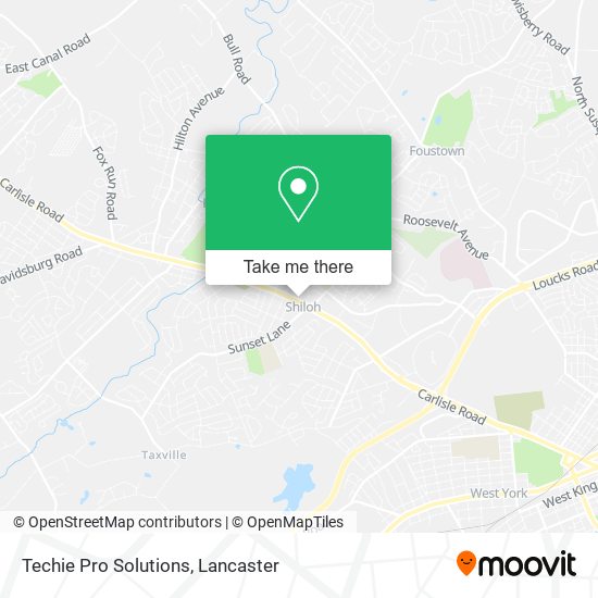 Techie Pro Solutions map