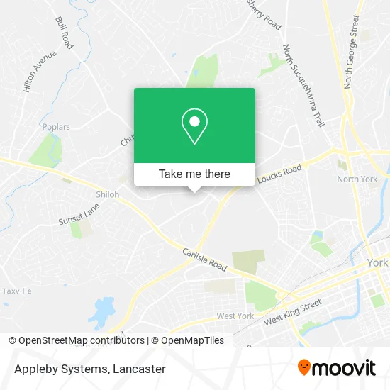 Appleby Systems map