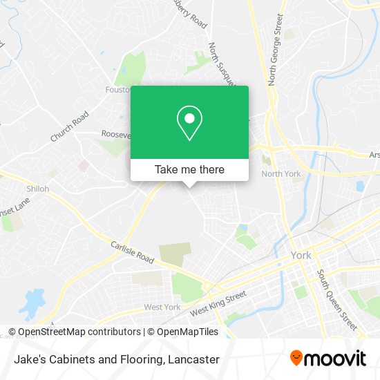 Mapa de Jake's Cabinets and Flooring