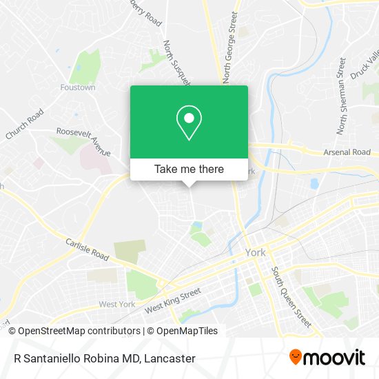 R Santaniello Robina MD map