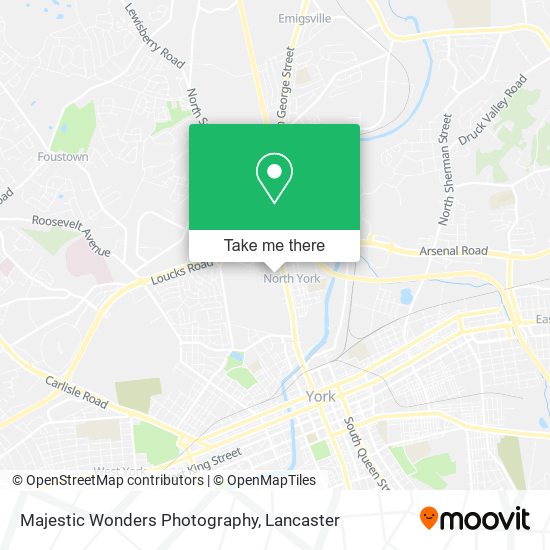 Mapa de Majestic Wonders Photography
