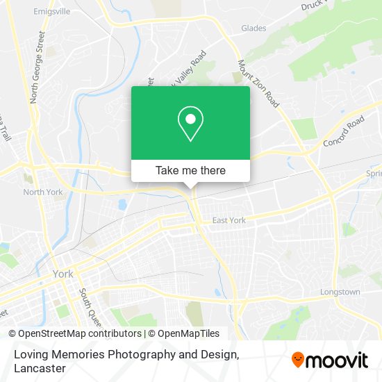 Loving Memories Photography and Design map