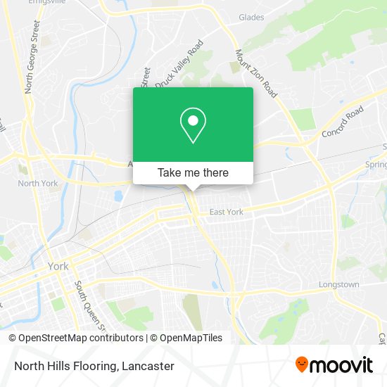 Mapa de North Hills Flooring