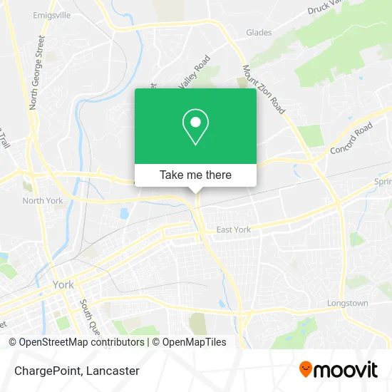 ChargePoint map