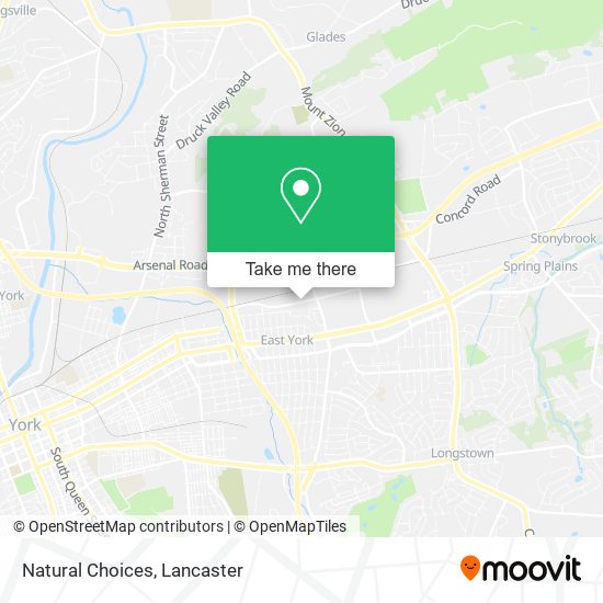 Mapa de Natural Choices