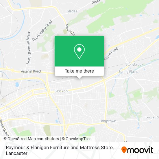 Raymour & Flanigan Furniture and Mattress Store map