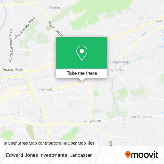 Edward Jones Investments map