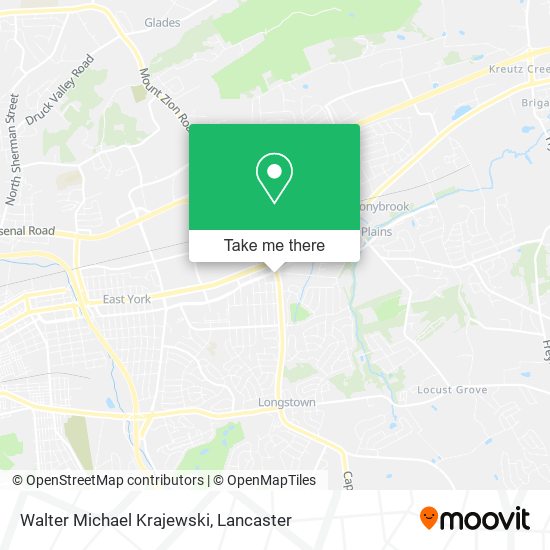 Walter Michael Krajewski map