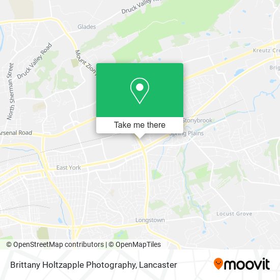 Brittany Holtzapple Photography map