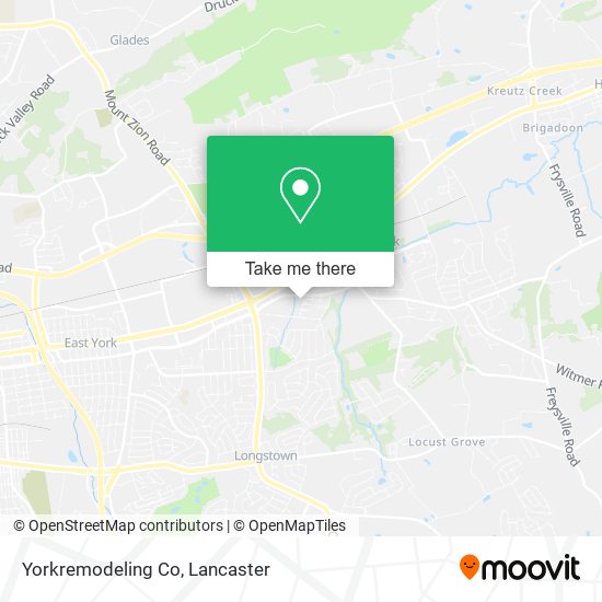 Mapa de Yorkremodeling Co