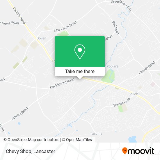 Chevy Shop map