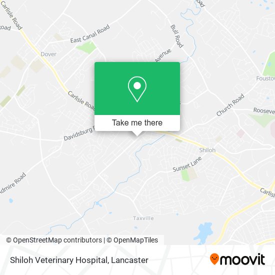 Shiloh Veterinary Hospital map