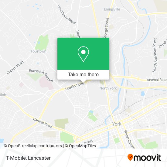 T-Mobile map