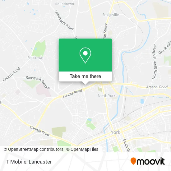 T-Mobile map