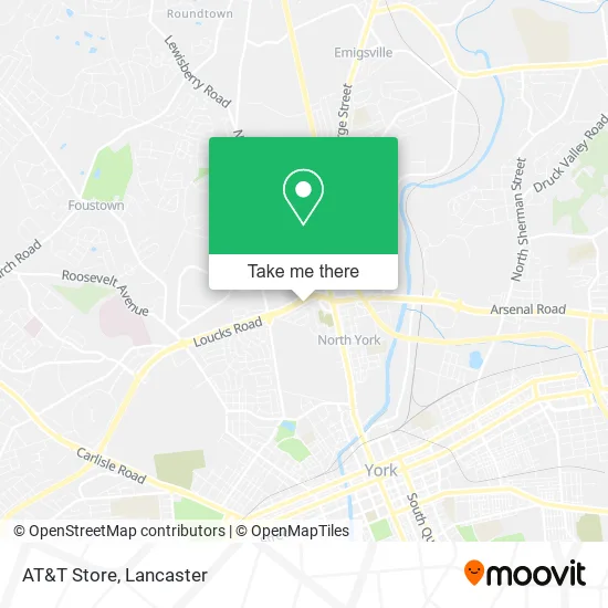 AT&T Store map