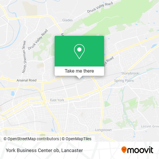 York Business Center ob map