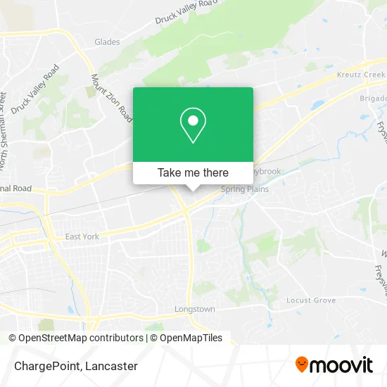 ChargePoint map